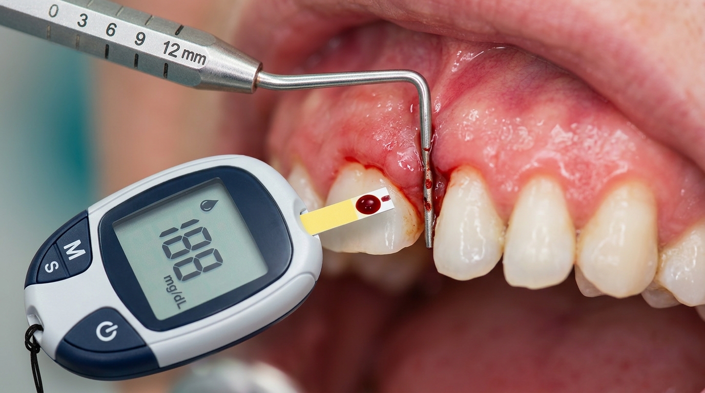 Diabetes y Enfermedad de las Encías: La peligrosa conexión bidireccional