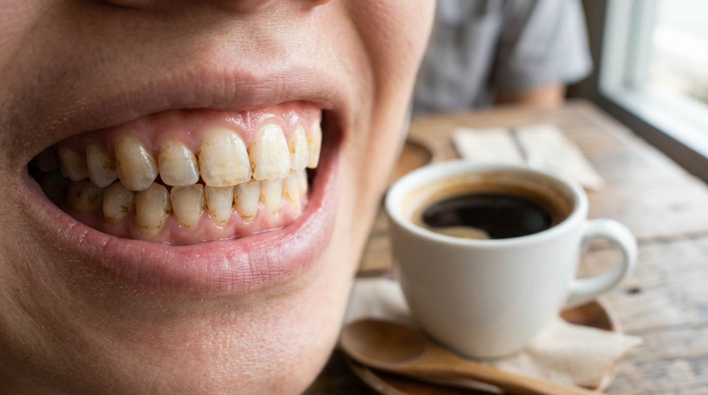 Dientes manchados o amarillos: Causas principales y la verdad sobre blanquearlos