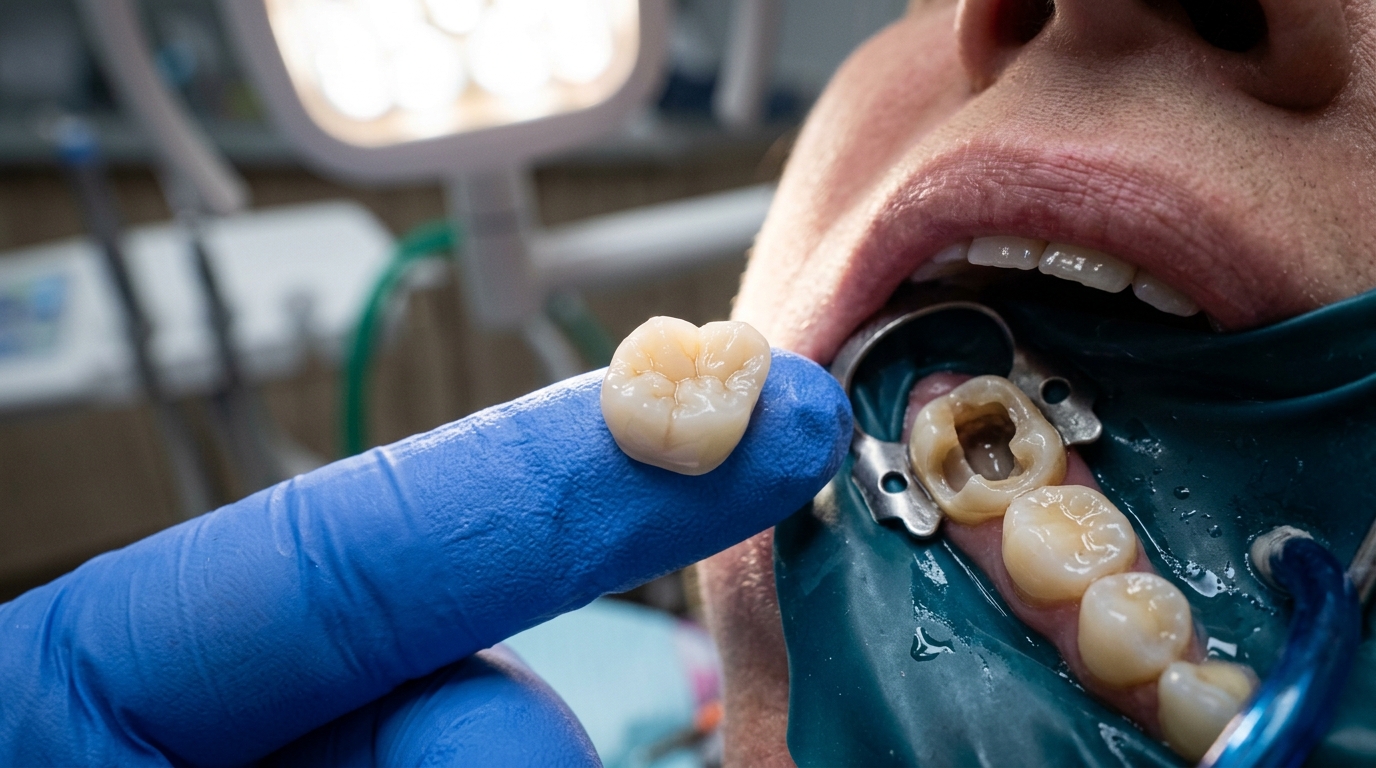 Incrustaciones Dentales (Inlay/Onlay): Salvando muelas destruidas