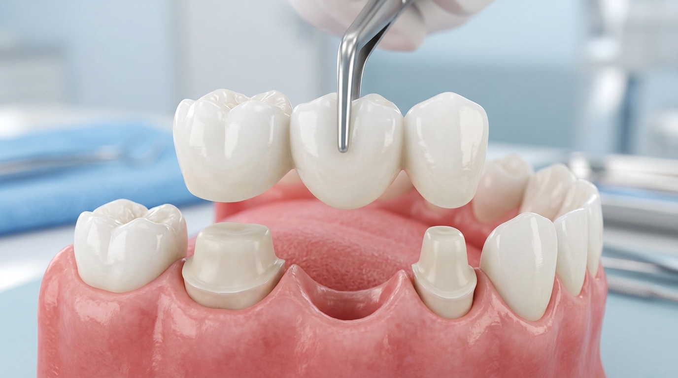 Puentes dentales fijos: La alternativa rápida a los implantes